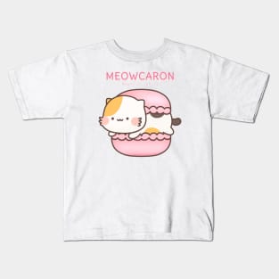 Meowcaron Kids T-Shirt